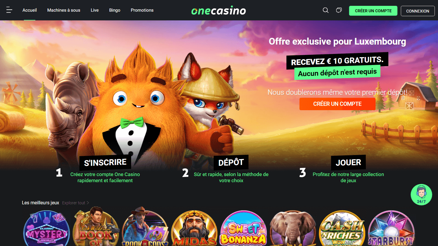 one_casino_homepage_desktop
