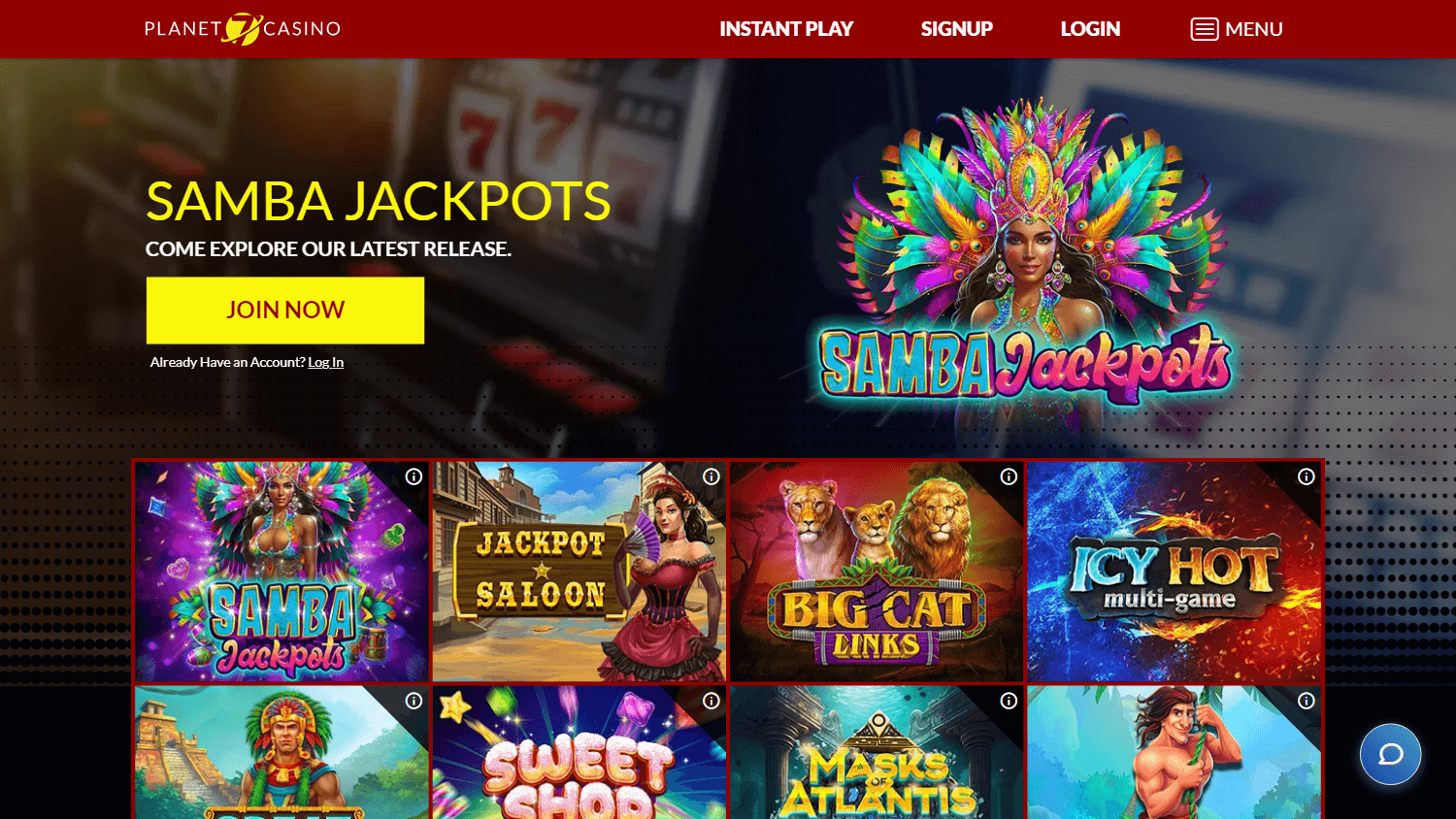 planet_7_casino_homepage_desktop