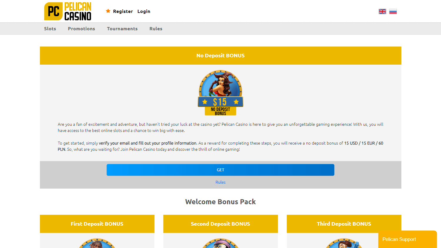 Exciting Promotions at Pelican Casino