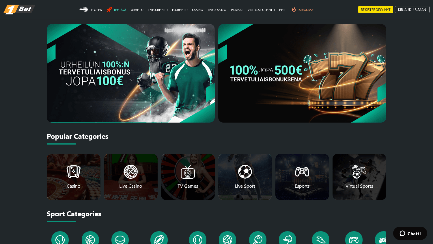 1bet_casino_homepage_desktop