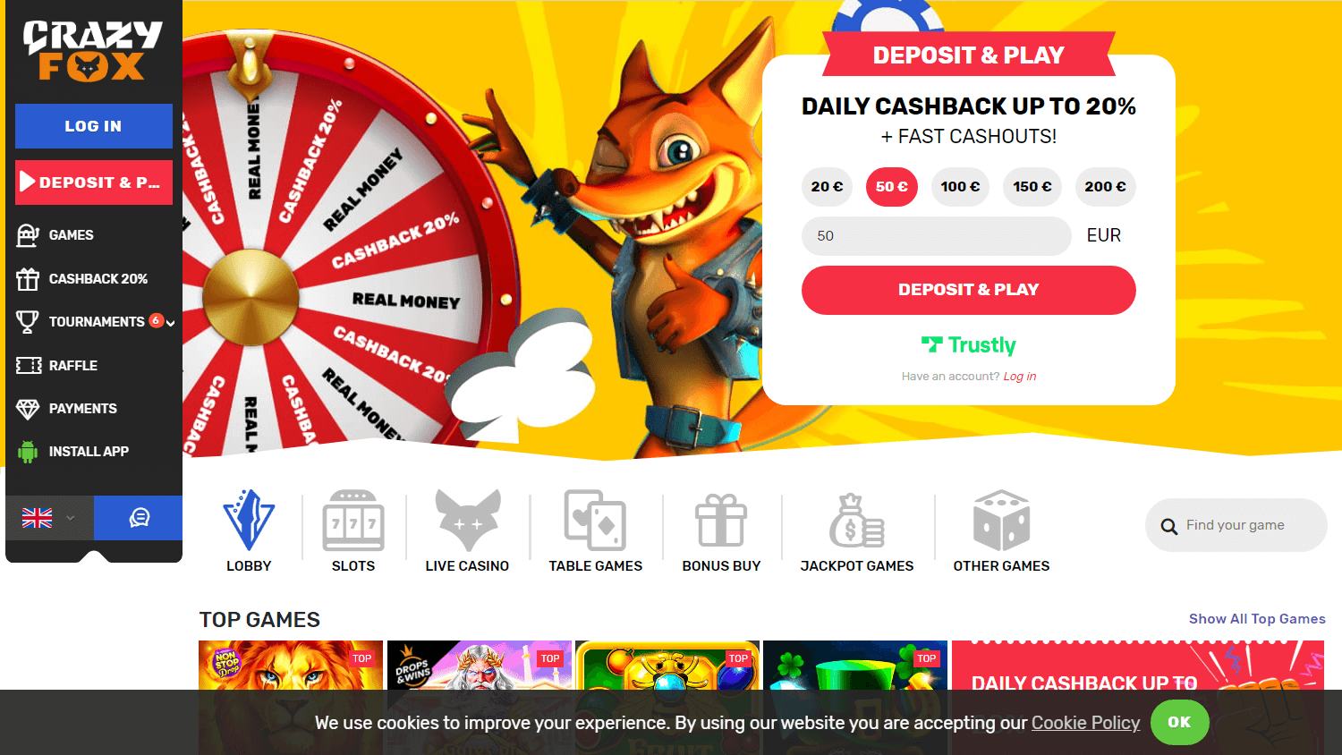 crazy_fox_casino_homepage_desktop