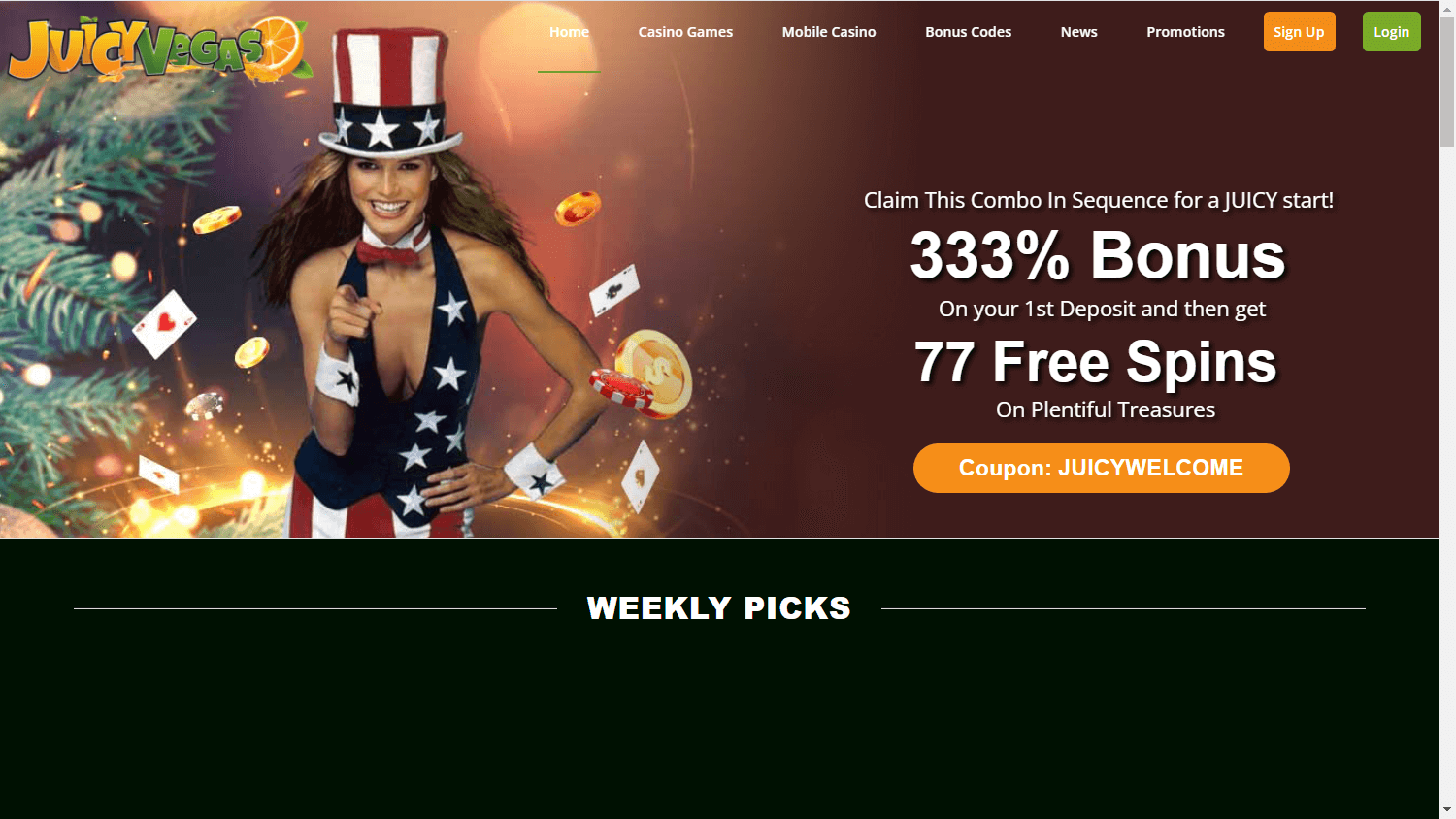 juicy_vegas_casino_homepage_desktop