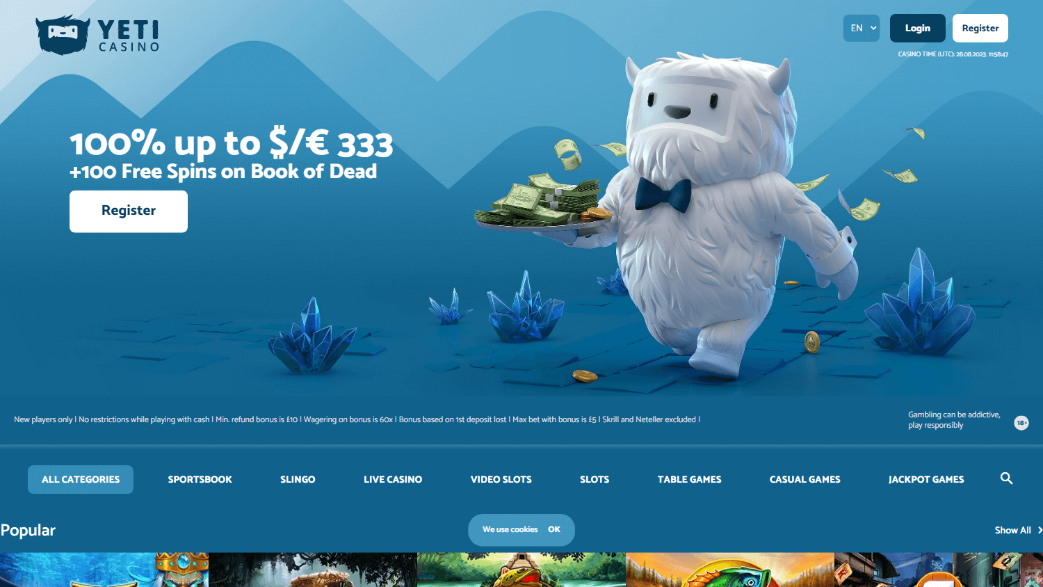 yeti_casino_homepage_desktop