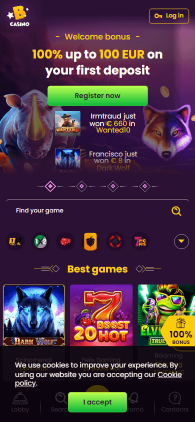 bizzo_casino_homepage_mobile