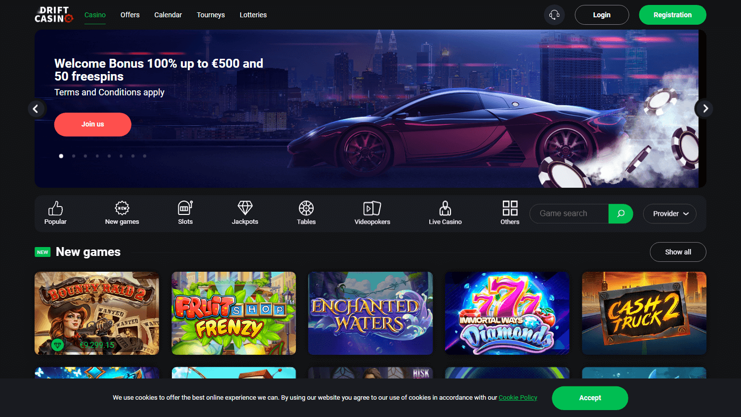 drift_casino_homepage_desktop