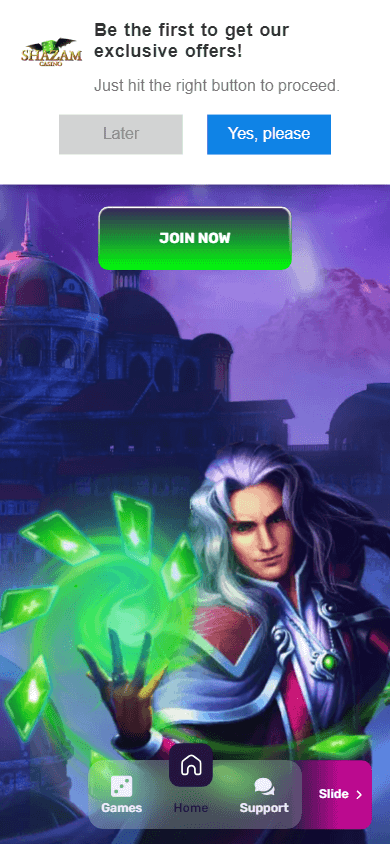 shazam_casino_homepage_mobile
