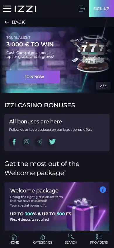 Казино izzi скачать Android 3