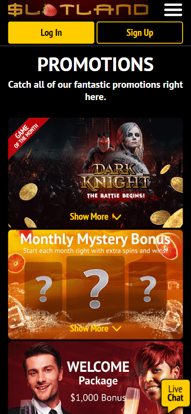 slotland_casino_promotions_mobile