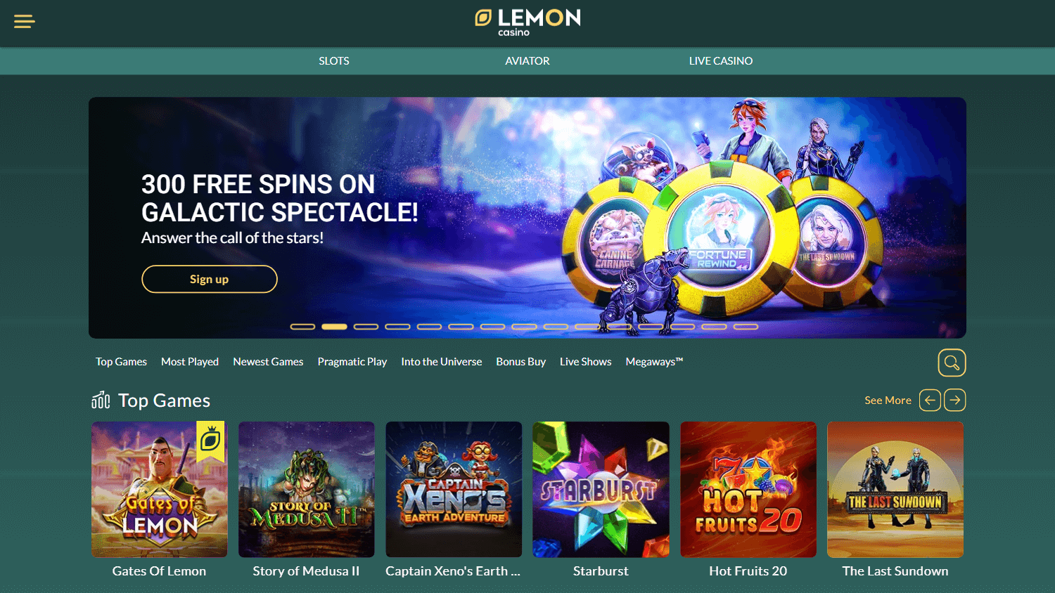 lemon casino bonus