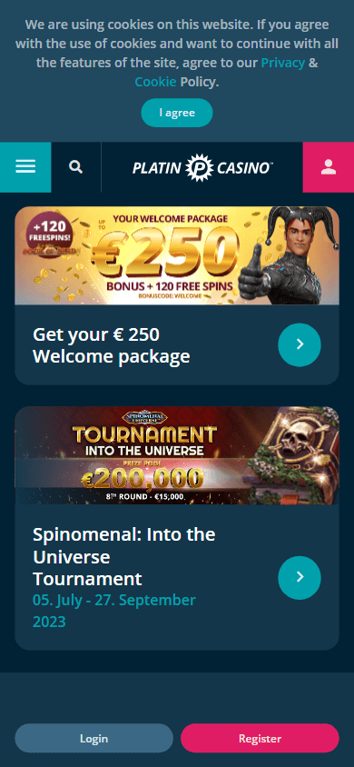 Platincasino Promotions