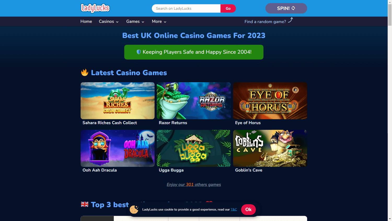 ladylucks_casino_homepage_desktop