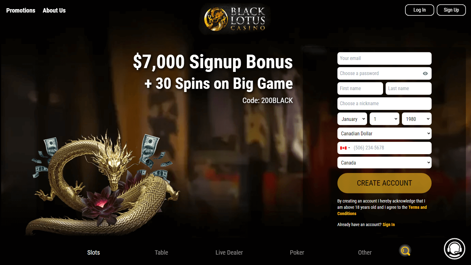 black_lotus_casino_homepage_desktop