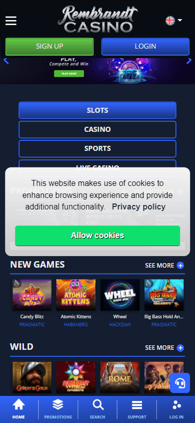 rembrandt_casino_homepage_mobile