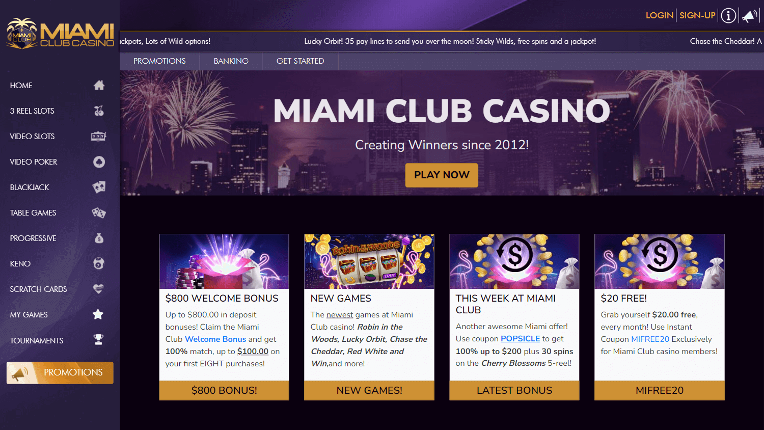 Miami Club Casino Review | Honest Review by Casino Guru