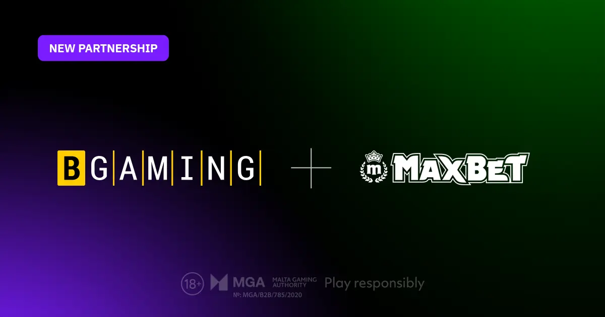 MaxBet's BGaming partnership.