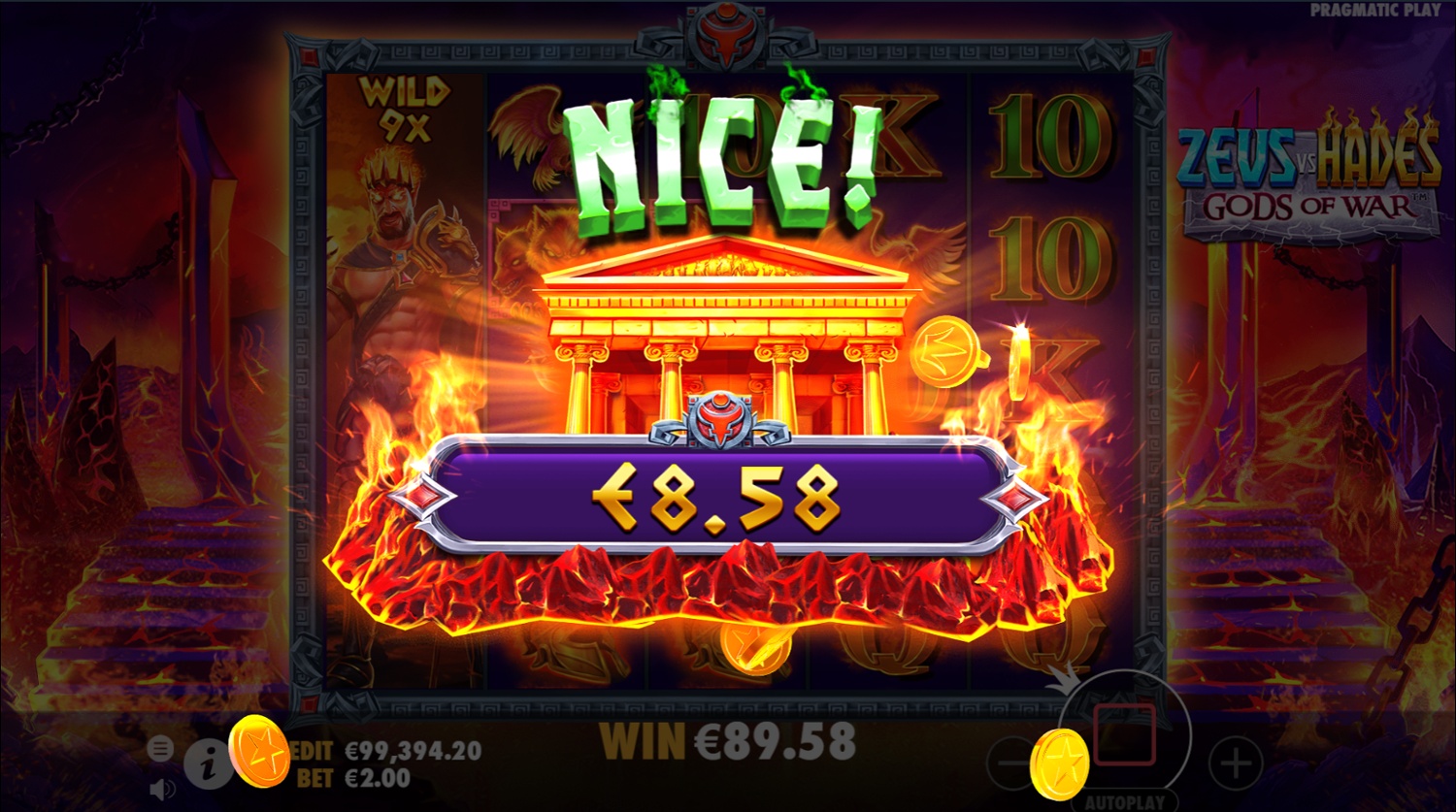 Zeus vs Hades: Gods of War Demo Play Free Slot Game
