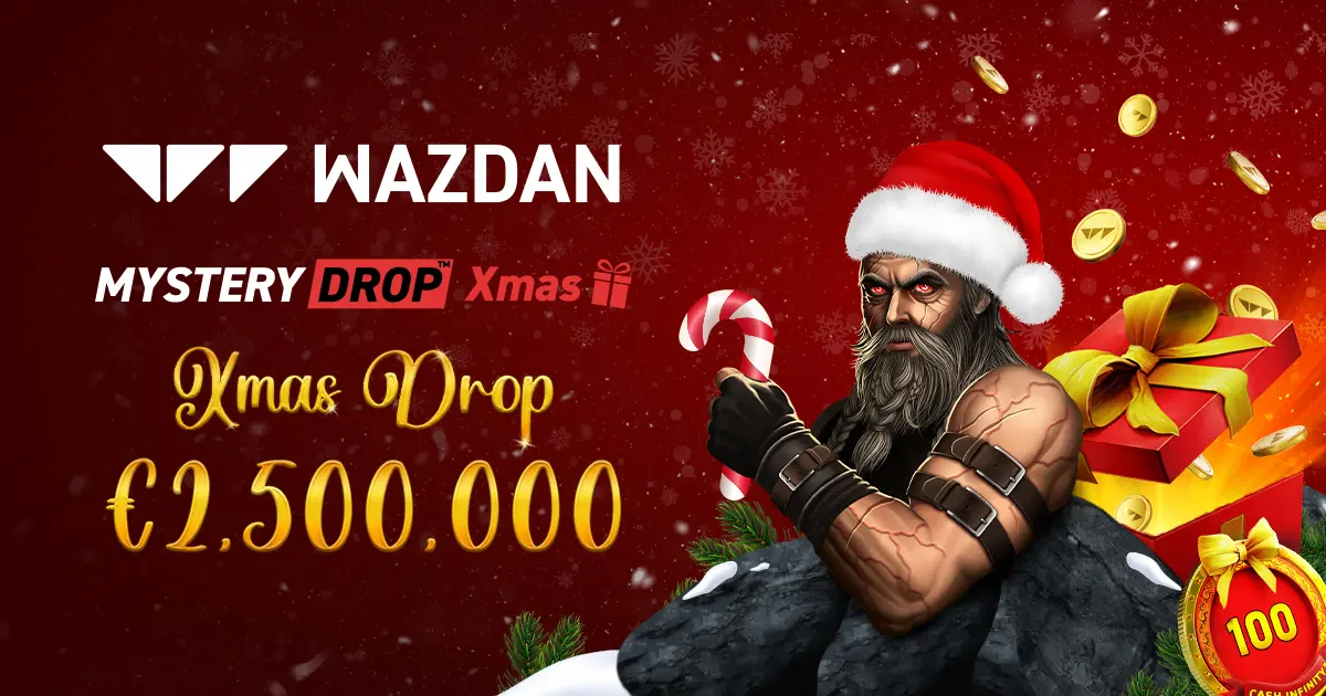 Wazdan's Xmas promotion.