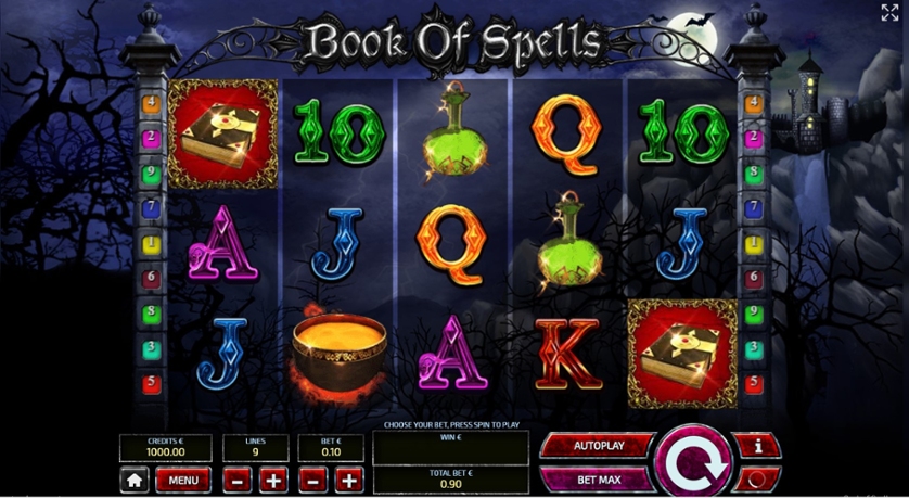 Book of Spells Free Play in Demo Mode