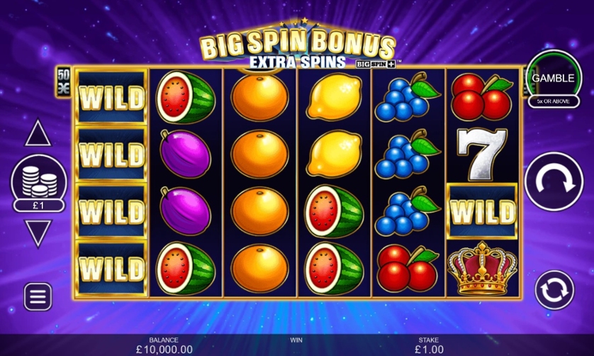 Big Spin Bonus Extra Spins Demo Play Free Slot Game
