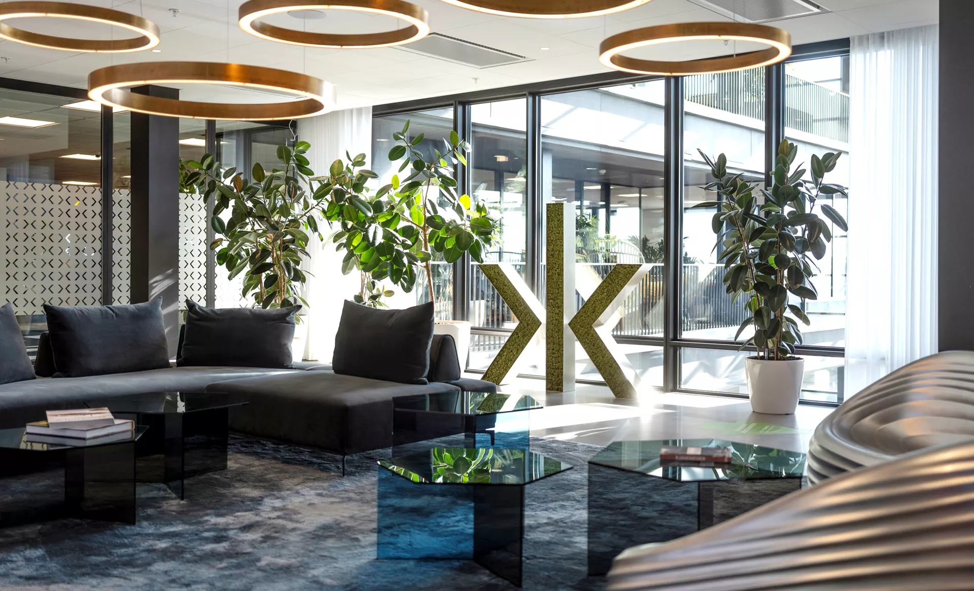 Kindred Group's lobby office.