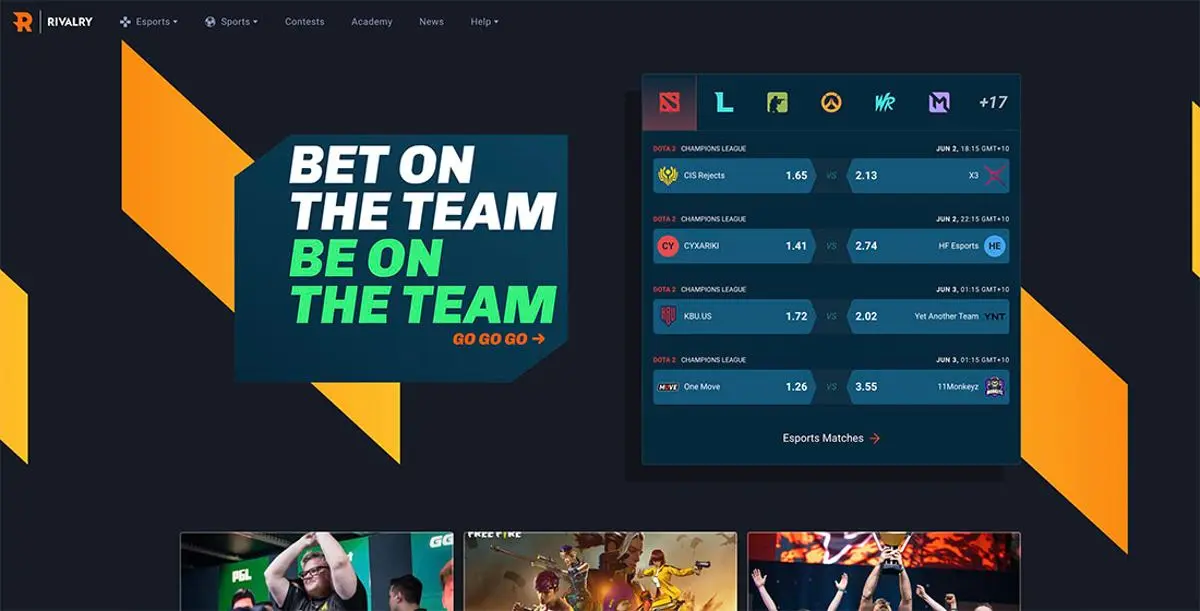 Bet on the Team, Rivalry
