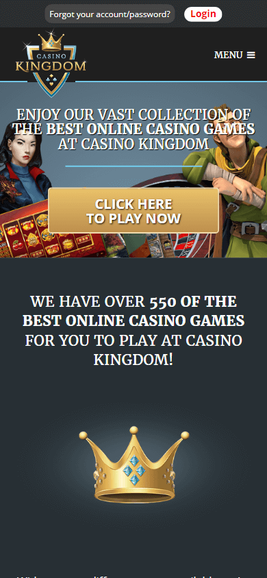 vérifié Casino Kingdom bonus high roller publicité en France