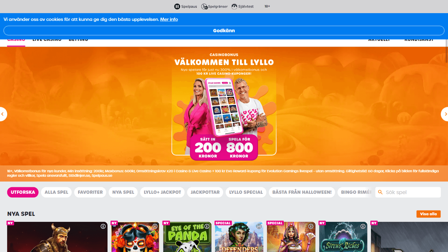 lyllo_casino_homepage_desktop