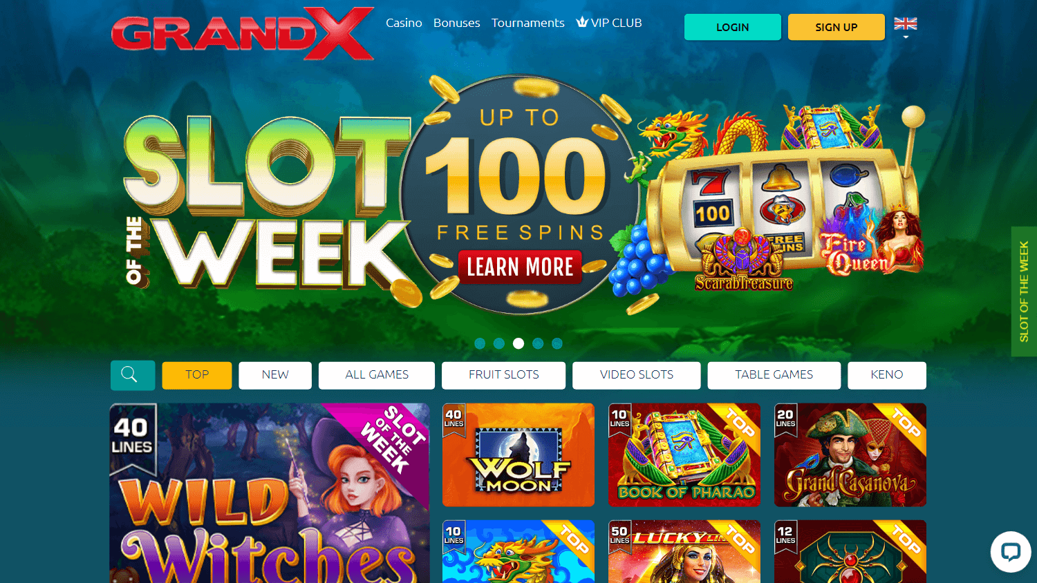 grandx_casino_homepage_desktop