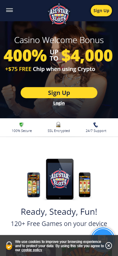 all star casino free spins