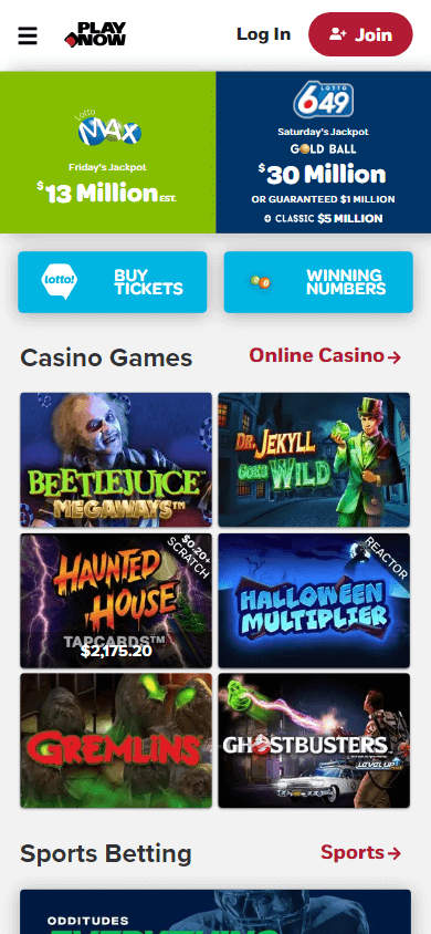 playnow_casino_homepage_mobile