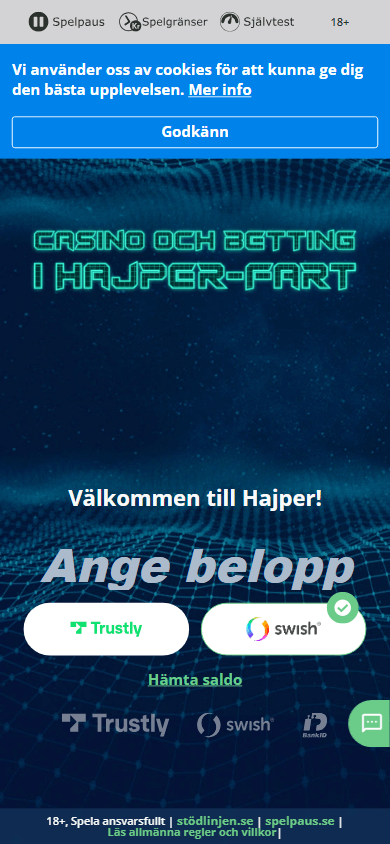 hajper_casino_homepage_mobile