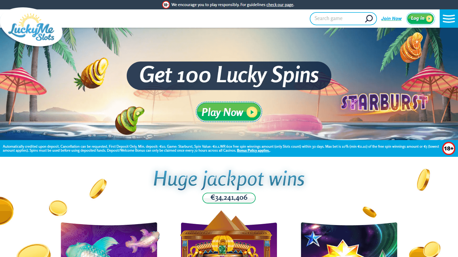 lucky_me_slots_casino_homepage_desktop