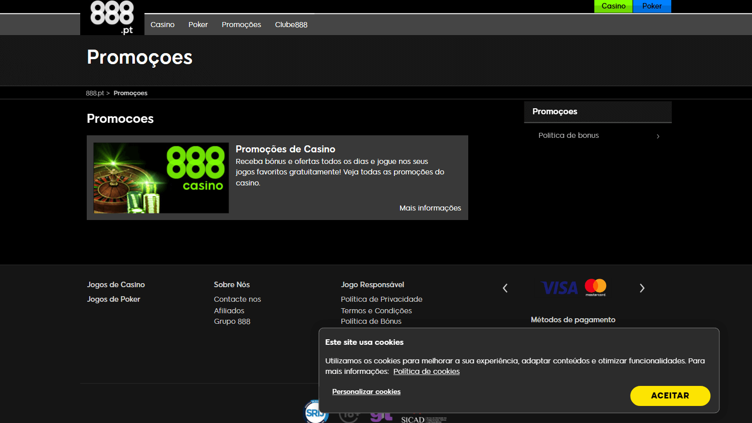888 casino pt
