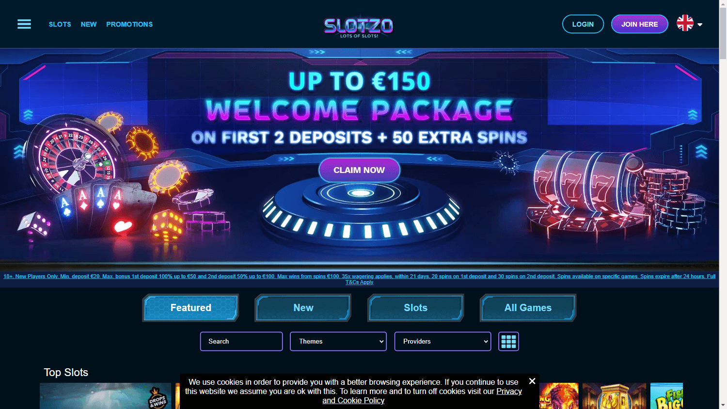 slotzo_casino_homepage_desktop