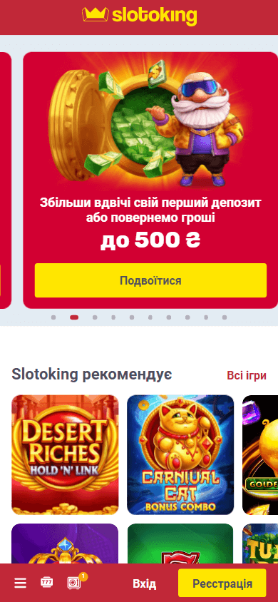 slotoking_casino_homepage_mobile
