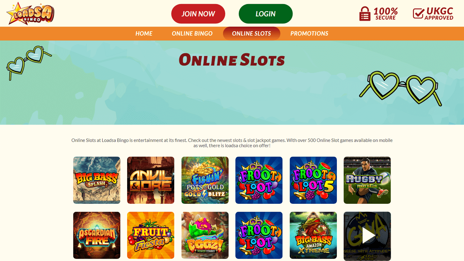 loadsa_bingo_casino_game_gallery_desktop