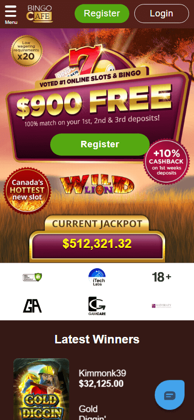 Cafe casino app