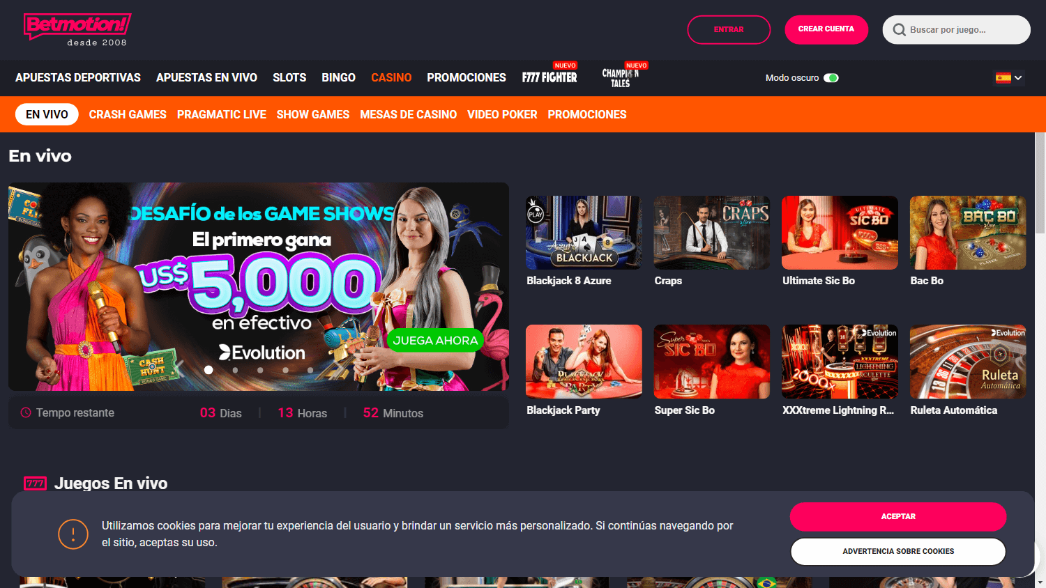 betmotion_casino_homepage_desktop