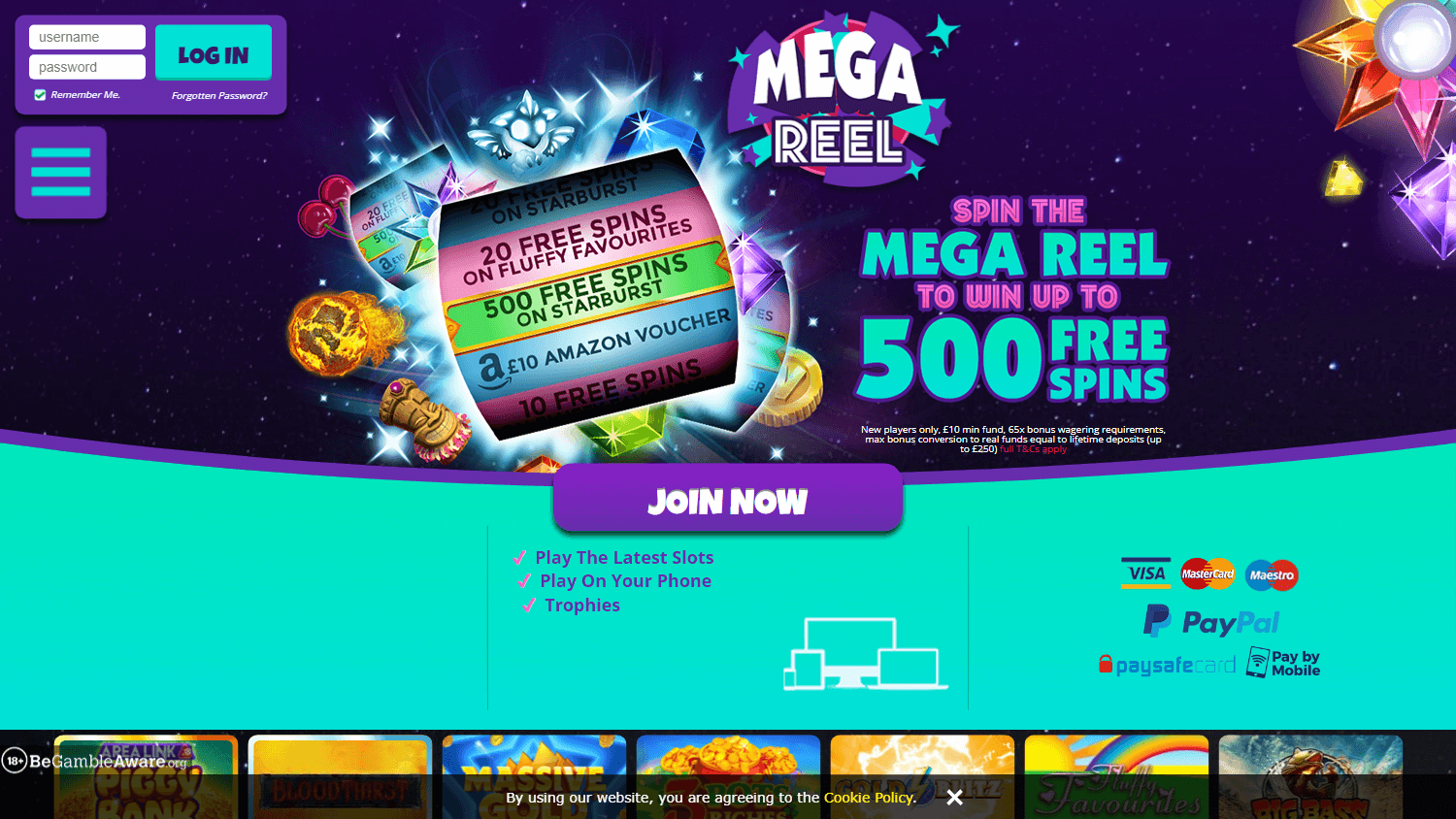mega_reel_casino_homepage_desktop