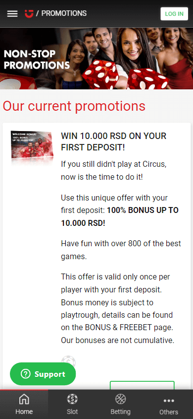Bonus maxbet