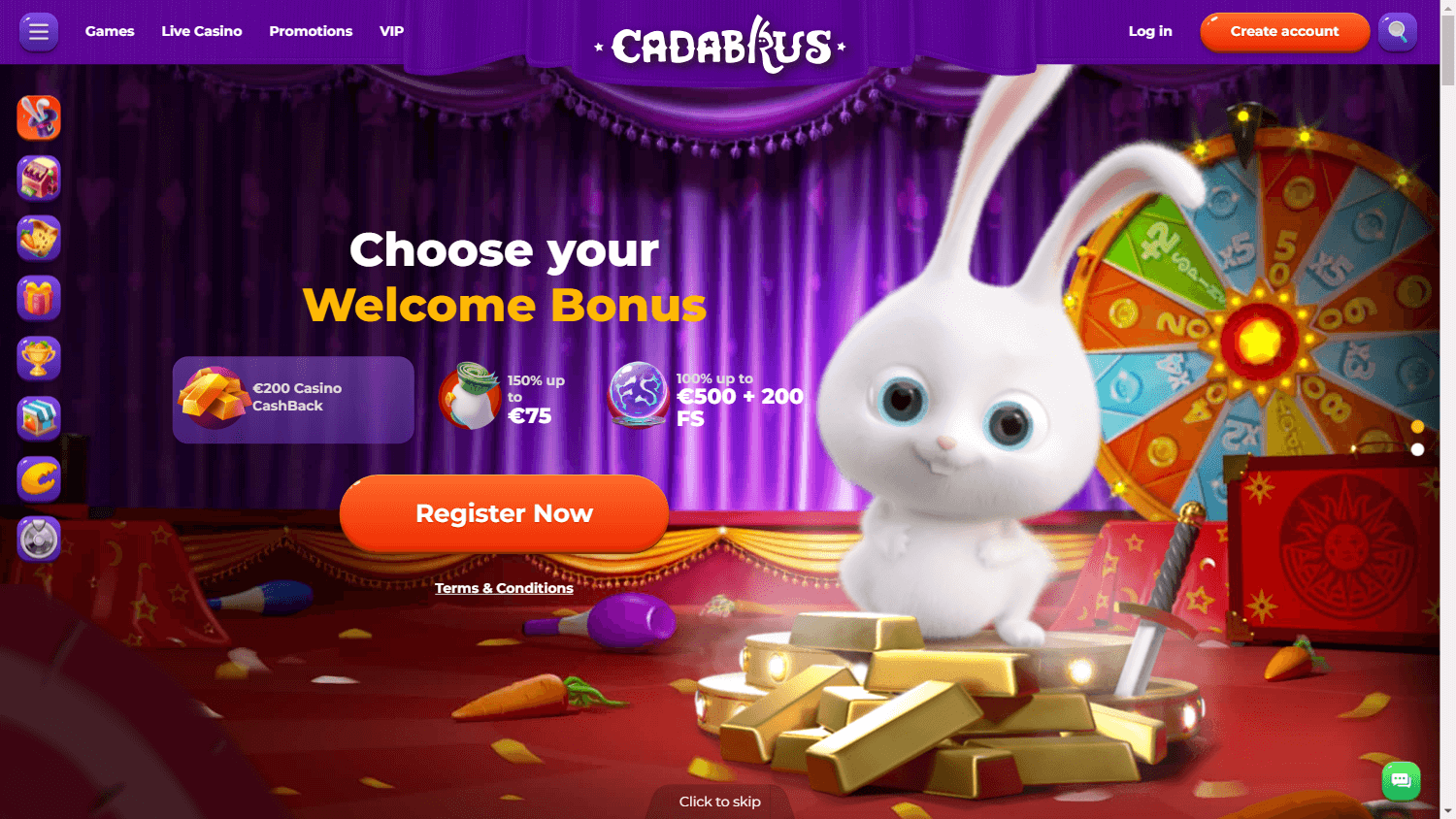 cadabrus_casino_homepage_desktop
