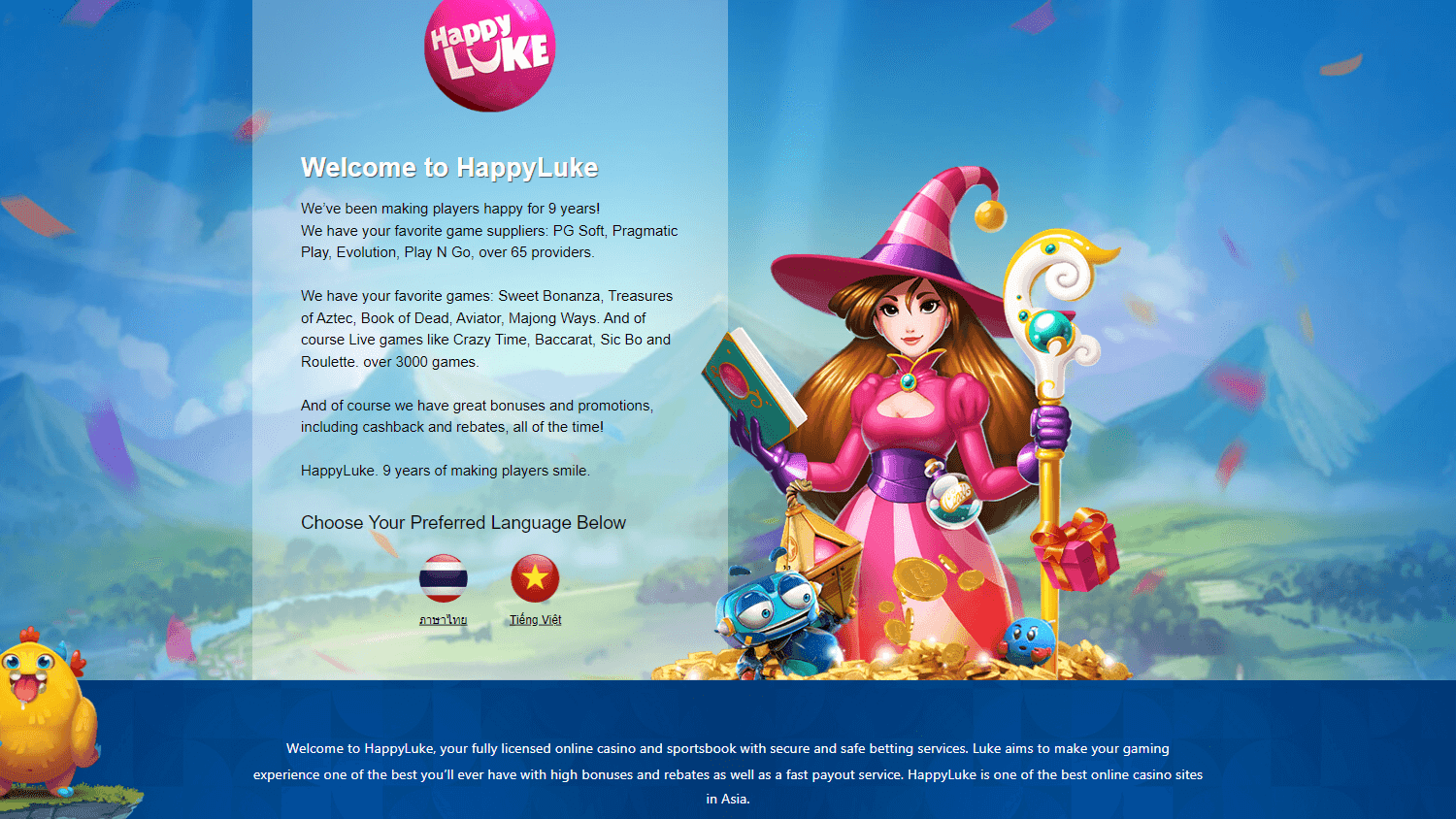 happy_luke_casino_homepage_desktop