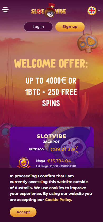 slotvibe_casino_homepage_mobile