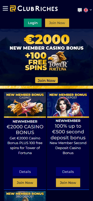 clubriches_casino_promotions_mobile