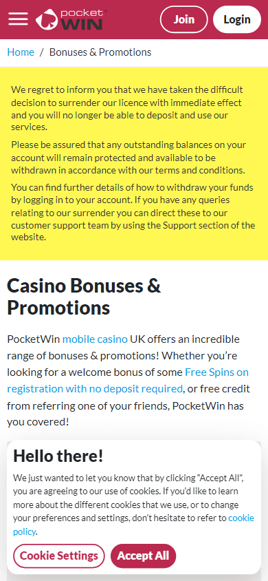 pocketwin_casino_promotions_mobile