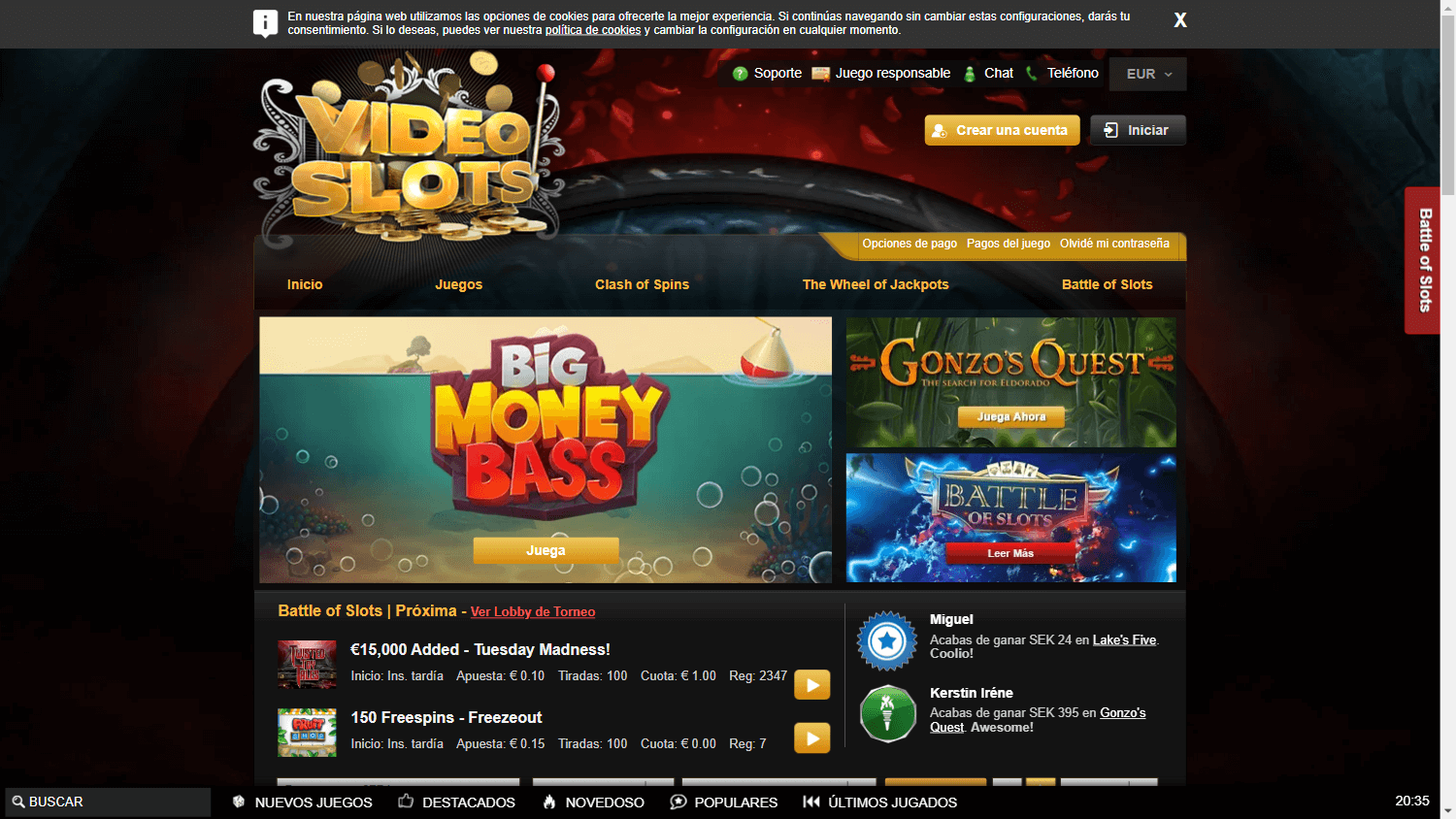 videoslots_casino_es_homepage_desktop