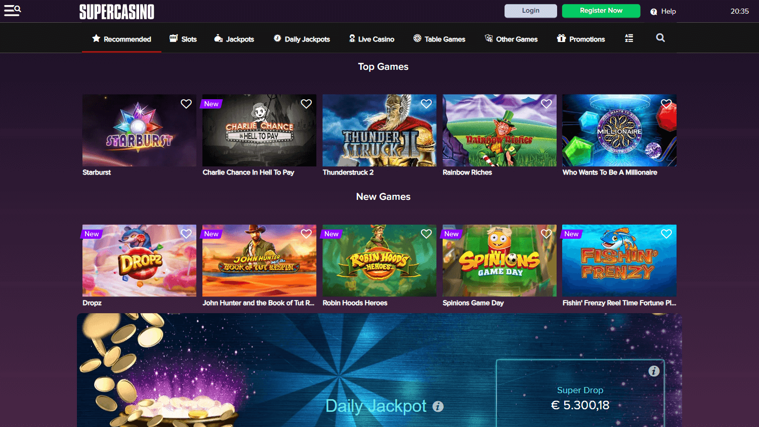 super_casino_homepage_desktop