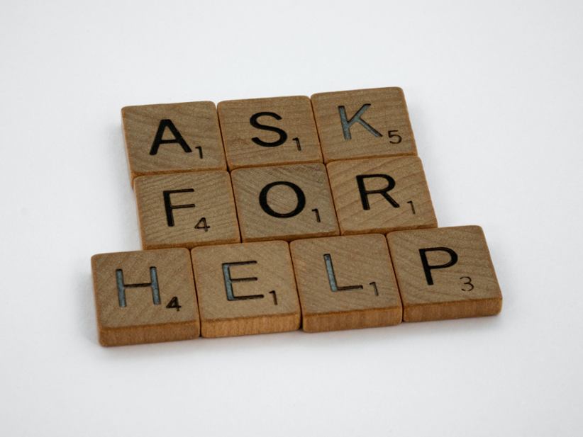 Ask for help.