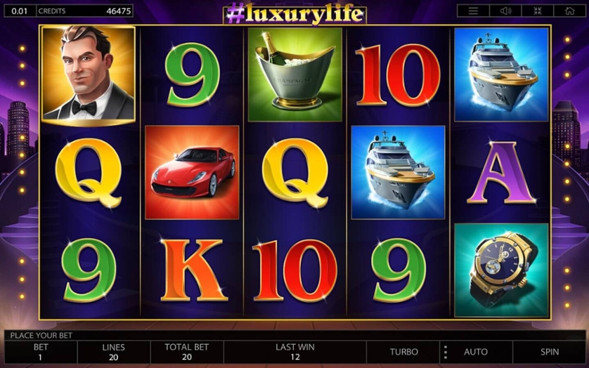 Play life of luxury slot