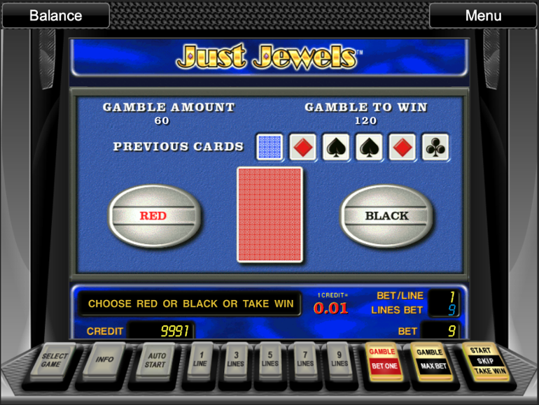 Just Jewels gamble function